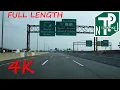New Jersey Turnpike northbound 4K