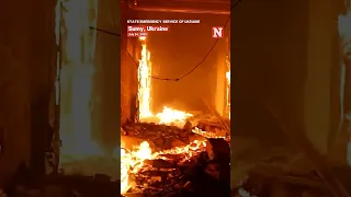 Russia Launches Overnight Drone Attack On Ukraine 