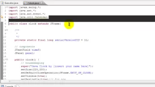 How to make a java digital clock SOURCE PROVIDED