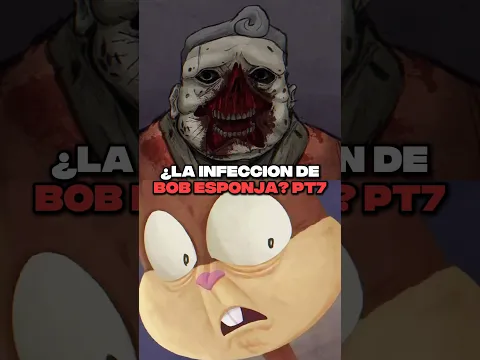 LA INFECCION DE BOB ESPONJA (AU INFECTION) | PARTE 7 #shorts #analoghorror #zombies
