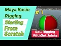 Basic Ball Rigging In Maya Maya Basic Rigging