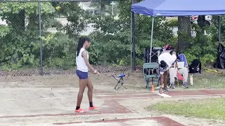 GE KAYLA GOINS - AAU NC REGIONAL QUALIFIER 17-18 WOMEN S LONG JUMP 24 New PR 18 3