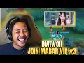Download Lagu DWIWOII JOIN MABAR VIP #3 - KAKANYA TERKAGUM-KAGUM DAN TERHERAN-HERAN 😱😱 - Mobile Legends