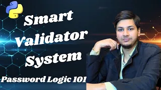 Smart Password Validation System Beginners level Project in Python elif string