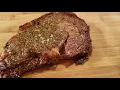 My Oven Broiled Well Done Steak Simple Easy it was DELICIOUS