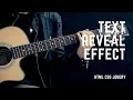 Text Reveal Effect on JQuery Mousemove JQuery Animation