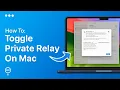 How To Turn On Off Private Relay On Mac Easy Guide