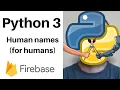 Python 3 Firebase Avoiding Long ID Names