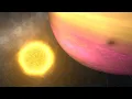 Solar smash super big planet