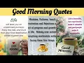 Most Inspiring Good Morning Wishes Good Morning Inspirational Quotes Quotes About Life