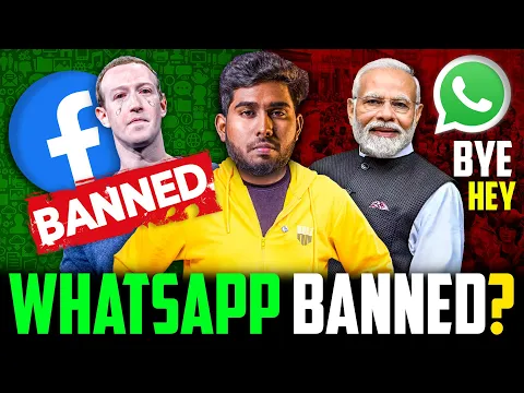 Download MP3 Privacy Vs Govt - Whatsapp Banned in India ?😲 | User Privacy Vs National Security?