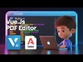 Build a Vue js Adobe Acrobat PDF Editor Clone in Browser to Edit Encrypt PDF Using jsPDF in TS