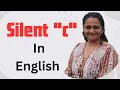 silent C words in combination words