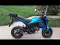 Boom Vader 125cc New Exhaust With Full Baffle In Muffler