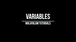 2 Python Variables a basic overview in Malayalam