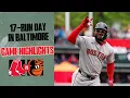 FULL HIGHLIGHTS Red Sox Dominant 17-Run Day vs Orioles 26