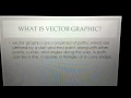 Bitmaps vs Vector graphic