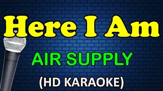 HERE I AM Air Supply HD Karaoke 