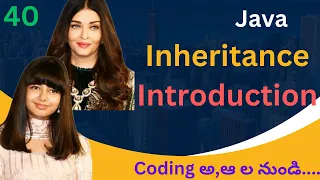 Inheritance in Java in Telugu Types of Inheritance in Java in Telugu Inheritance in Java