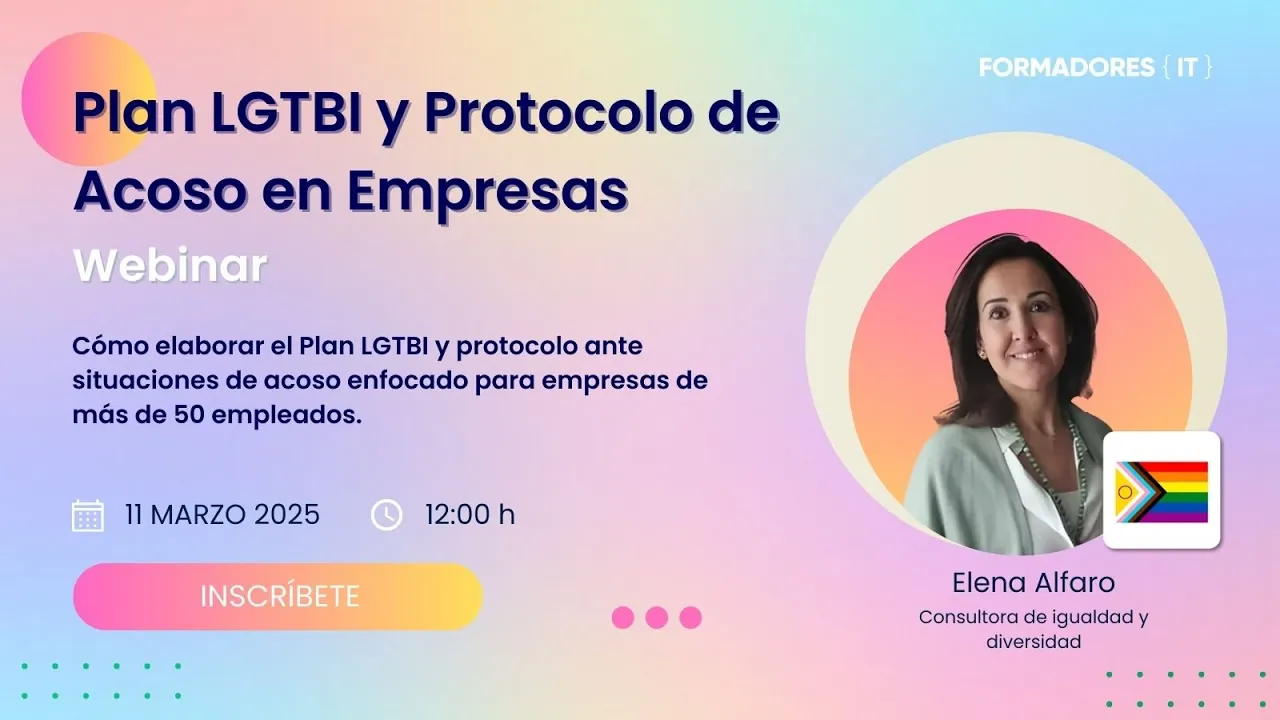 Webinar Cómo elaborar el Plan LGTBI en una empresa