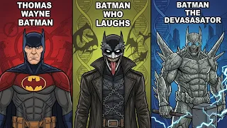 Every Evil Batman Version in the Multiverse Explained in 3 Minutes