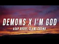 Download Lagu A$AP Rocky, Clams Casino - Demons X I’m God (TikTok Mashup) [Lyrics]
