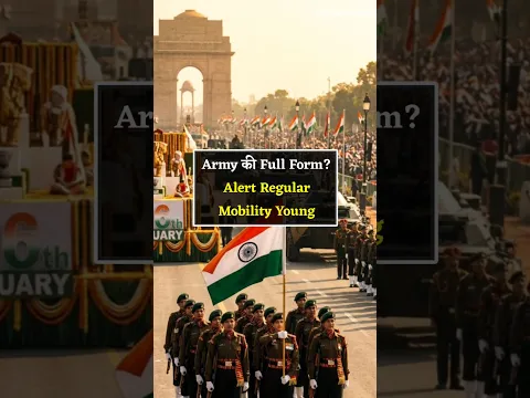 Army, RAW, CBI, BSF, CRPF, की 12 Full Form 😱।#facts #gk #gkinhindi #education #ytshorts