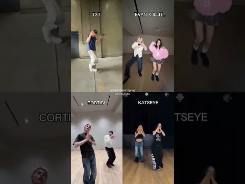 cortis, txt and evan dance cover iconic by miss take (mr. ache) katseye manon