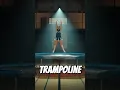 Download Lagu A Cheerleader, Knife and a Trampoline 😱 #thanksgiving #shorts