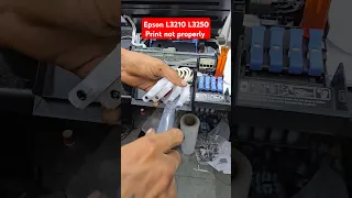 Epson L3210 L3250 Print not properly Head Cleaning