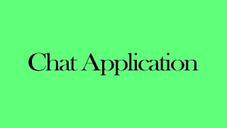 Chat application Java Mini Projects CSE Minor Projects