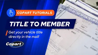 Mail Your Vehicle Titles Copart Auto Auctions