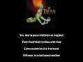Trivium - A Gunshot To The Head Of Trepidation (Drop C + Lyrics)