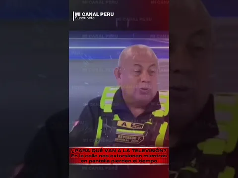 ¡POLICÍA DE TV! 📺 Mientras en las calles nos matan
