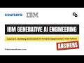 Building Generative AI Powered Applications with Python Coursera Answers theanswershome