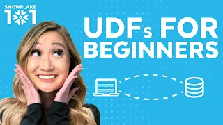Snowflake 101 What are UDFs