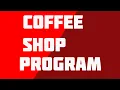 Python for beginners Coffee Shop program 2023 New version