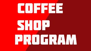 Python for beginners Coffee Shop program 2023 New version