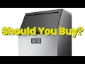 hOmeLabs Freestanding Commercial Ice Maker Machine - Makes 99 Pounds Ice in 24 hrs HME030276N