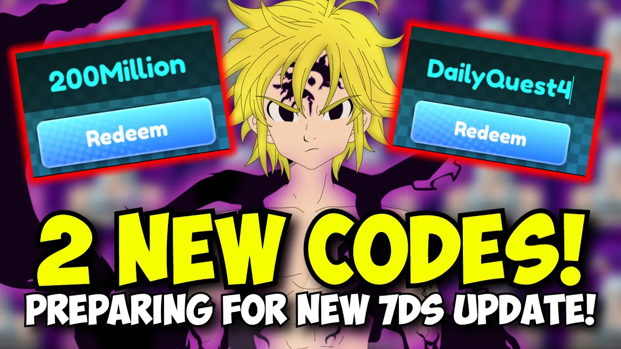 2 New Codes + Preparing For NEW Seven Deadly Sins Update! Noob To Pro Day 102