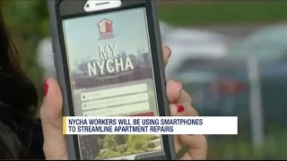 News 12 NYCHA App Offers New Features for Maintenance Workers Tenants
