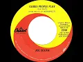 1969 HITS ARCHIVE: Games People Play - Joe South (the correct hit mono 45 mix version)