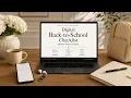 The Complete Digital Back-to-School Checklist for Families Ep 0018
