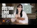 Custom Logo Design in Procreate Illustrator Full Tutorial