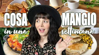 COSA MANGIO IN UNA SETTIMANA | LE MIE OSSESSIONI 😂