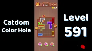 Catdom Color Hole Level 591 Screenshot