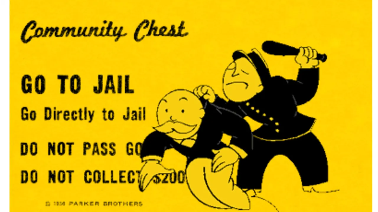 What happens when you go bankrupt in jail in Monopoly What happens when you go bankrupt in jail in Monopoly
