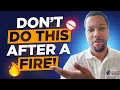 What To Do After a House Fire 4 Crucial Steps to Recover Fast