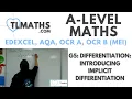 A-Level Maths G5-02 Differentiation Introducing Implicit Differentiation