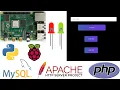 Raspberry pi leds controlled with apache server